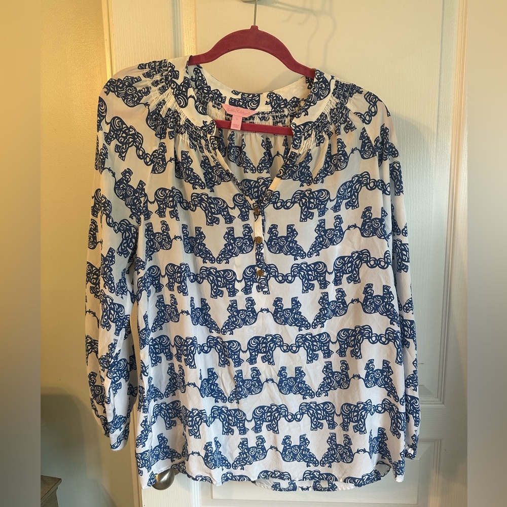 Elsa Lilly Pulitzer blouse